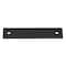 Gliderite Hardware 4-3/4 in. Matte Black Squared Back Plate 3-3/4 in. Center to Center - 5342-96-MB 5342-96-MB-1 - alternate 1